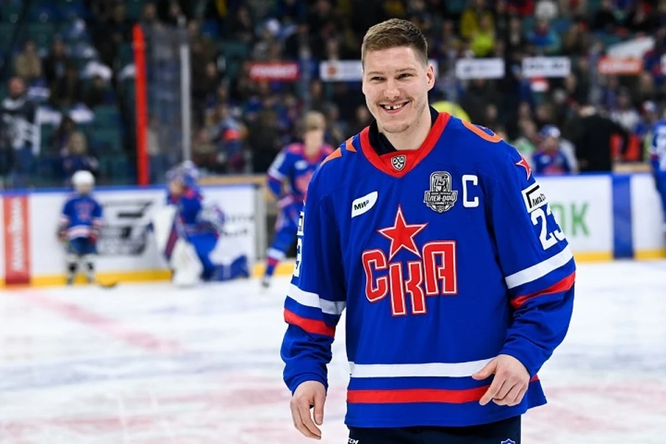 Ранее Яшкин играл за хоккейный клуб СКА. Фото: ska.ru