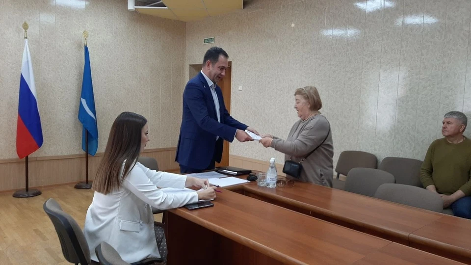 Жительница Херсонской области получила сертификат на покупку жилья