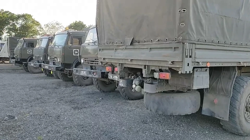 Военные луганщины помогали формировать грузы для машины, которая отправится в Херсонскую область Фото - скриншот с видео