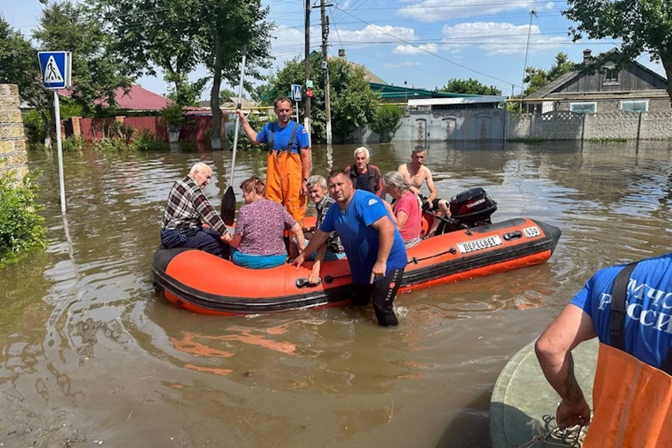 Эвакуация в регионе продолжается Фото ТГ Евгений Кузьмин