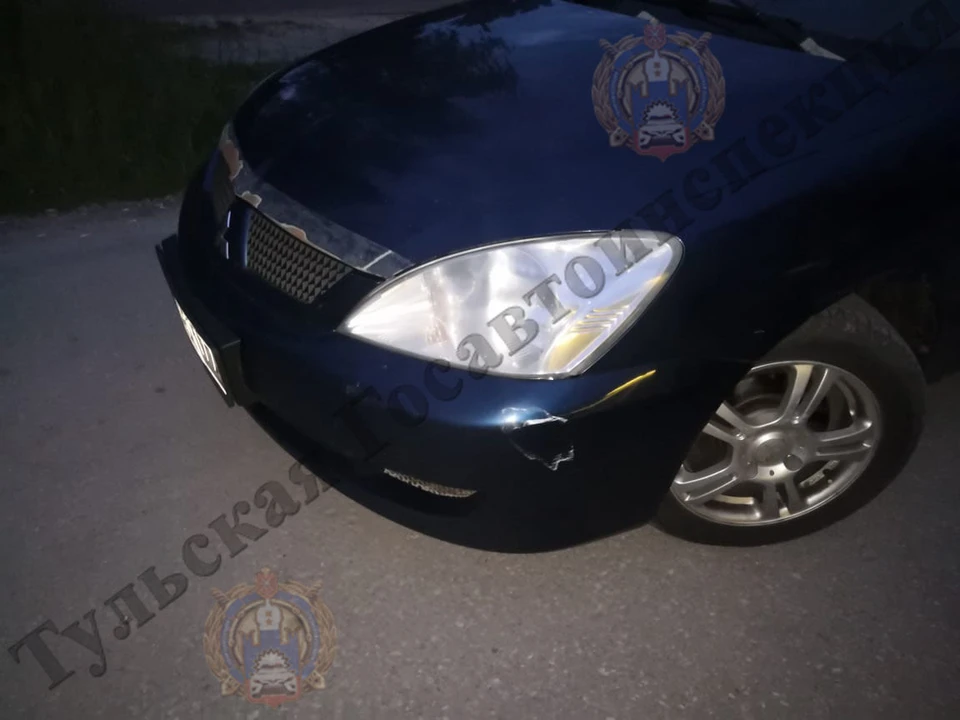 В Суворове на улице Садовой автомобиль Mitsubishi сбил 10-летнего велосипедиста
