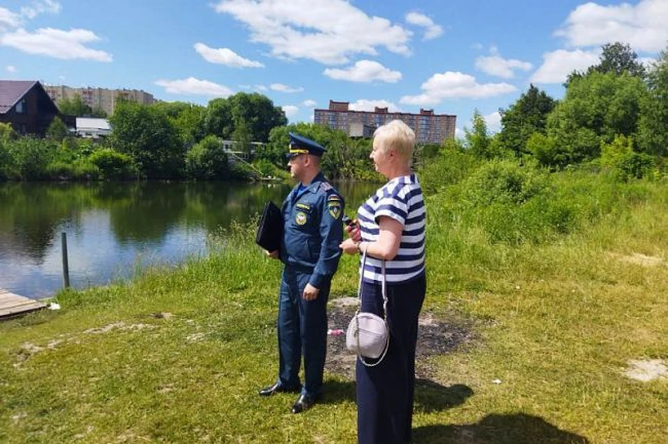 В Зареченском округе Тулы организовали рейд по запрещенным для купания местам