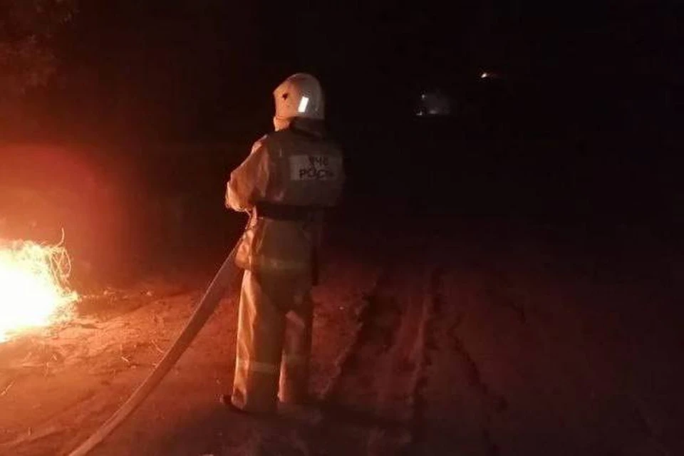 Под Липецком в пожаре в жилом доме погиб мужчина