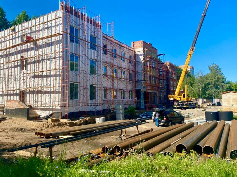 Техническая готовность объекта составляет 60%. Фото: министерство строительства Самарской области