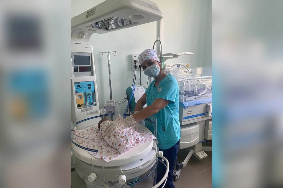 Больница Ленинградского района получила реанимационную систему для новорожденных Фото: admkrai.krasnodar.ru