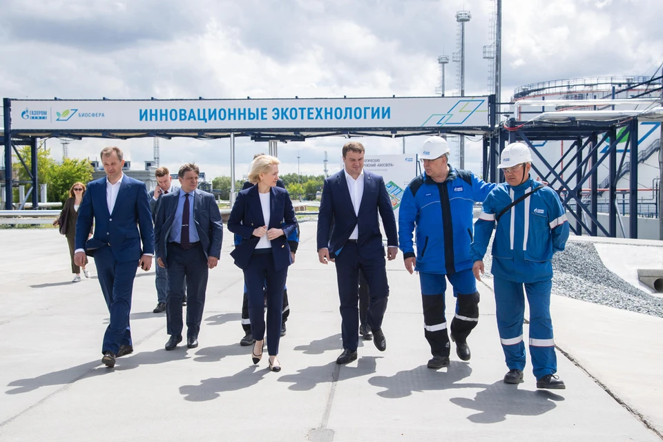 Благодаря современным технологиям промышленные стоки на Омском НПЗ будут очищаться на 100%. Фото: пресс-служба «Газпром нефти».