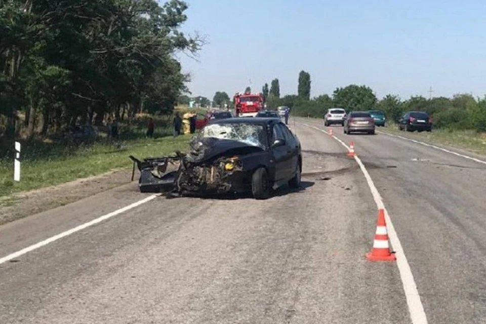 Столкнулись «ВАЗ 21150» и Hyundai Accent. Фото: отдел пропаганды УГИБДД России по РО