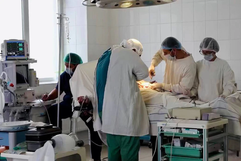 За месяц специалисты провели более 200 операций Фото: министерство здравоохранения Херсонской области