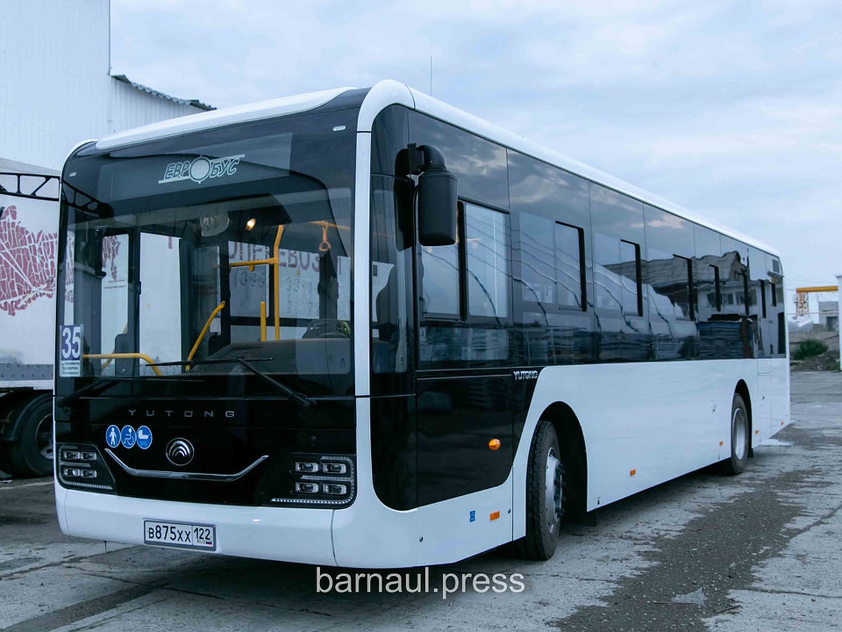 Новые большие автобусы появились в Барнауле: показываем, как они выглядят -  KP.RU