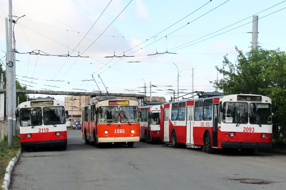 Фото троллейбусов в ижевске