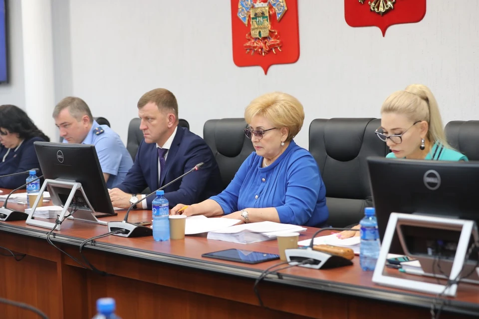 Депутаты провели 60-ое очередное заседание. Фото: пресс-службы администрации Краснодара.