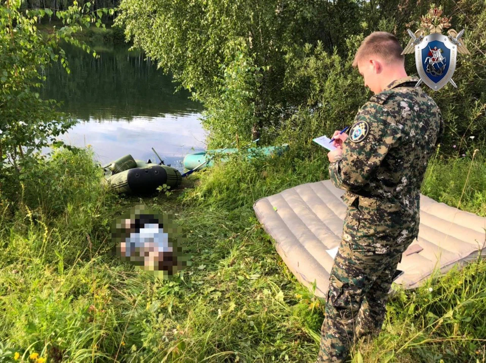 Два человека погибли в лодке, которая перевернулась в деревне Бурцево. Фото: пресс-служба СУ СК по Нижегородской области.