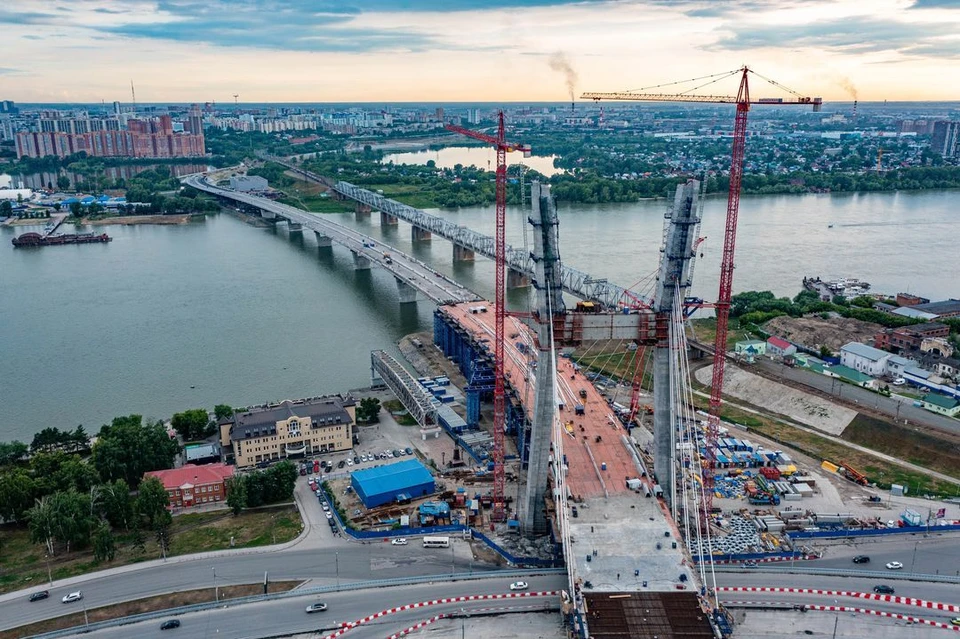 Проект нового моста в новосибирске через реку обь