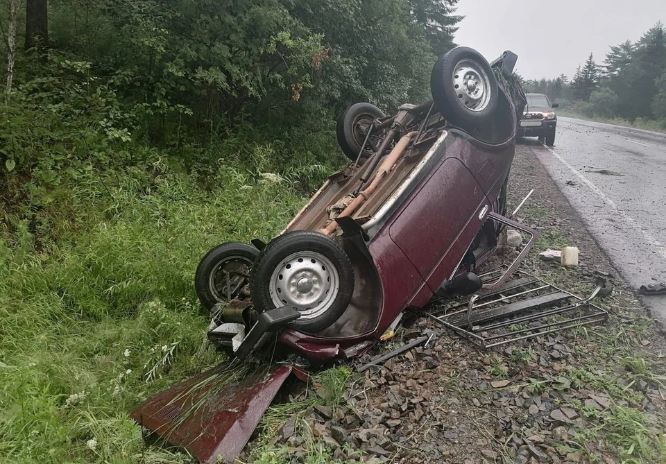 Мужчина погиб в аварии в Хабаровском крае Фото: ГИБДД Хабаровского края