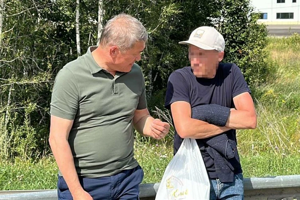 Хабиров провел переговоры с военнослужащим, угрожавшим взорвать гранату