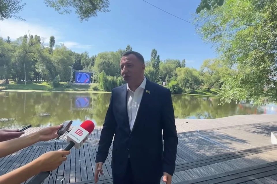 Леонид Красноруцкий. Скриншот видео.