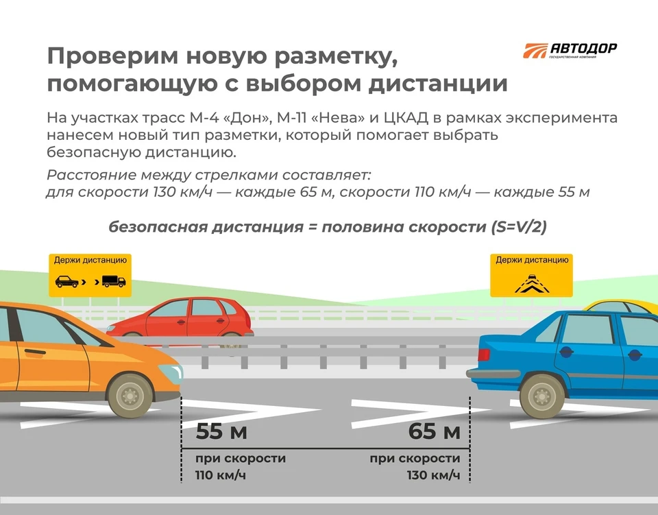 Если аварийность снизится, новая разметка может появиться и на других участках дорог.