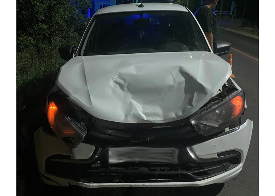 Авария произошла возле ж/д переезда