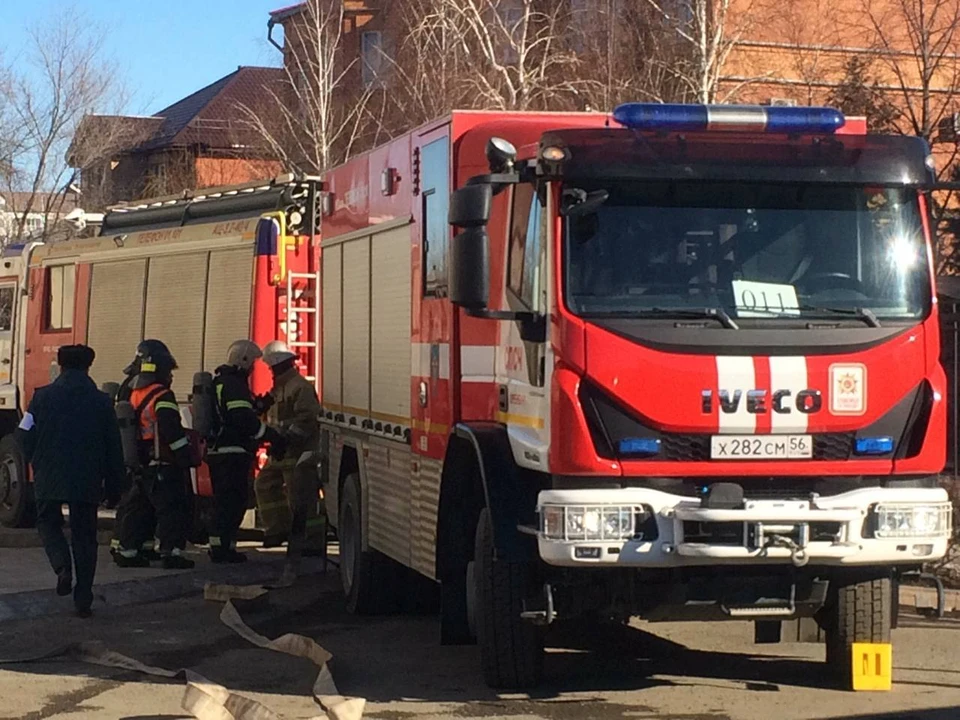 Пожарные оперативно ликвидировали возгорание