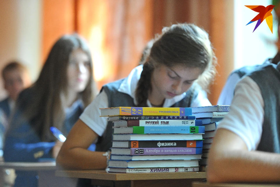 Фото класса с книгами Десятые классы в новом учебном году не откроют в 57 школах Татарстана - KP.RU