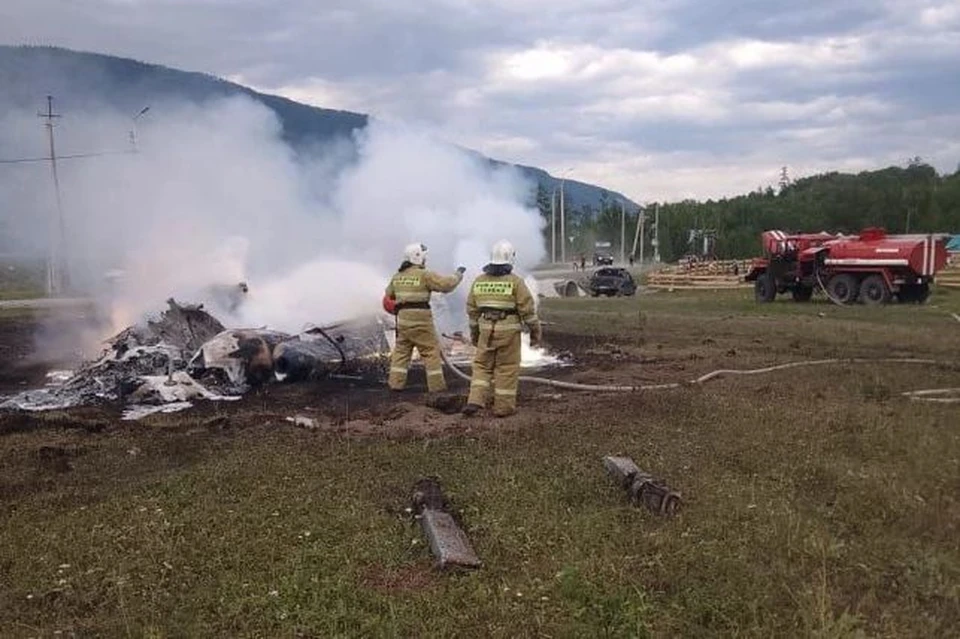 В результате авиакатастрофы погибли шесть человек. Фото: пресс-службы управления ГО ЧС и ПБ по Республике Алтай
