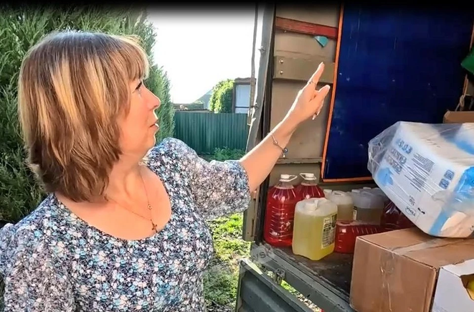 На этой неделе уже выдано 500 продуктовых наборов и 2,9 тонны бутилированной воды. Фото: скриншот.
