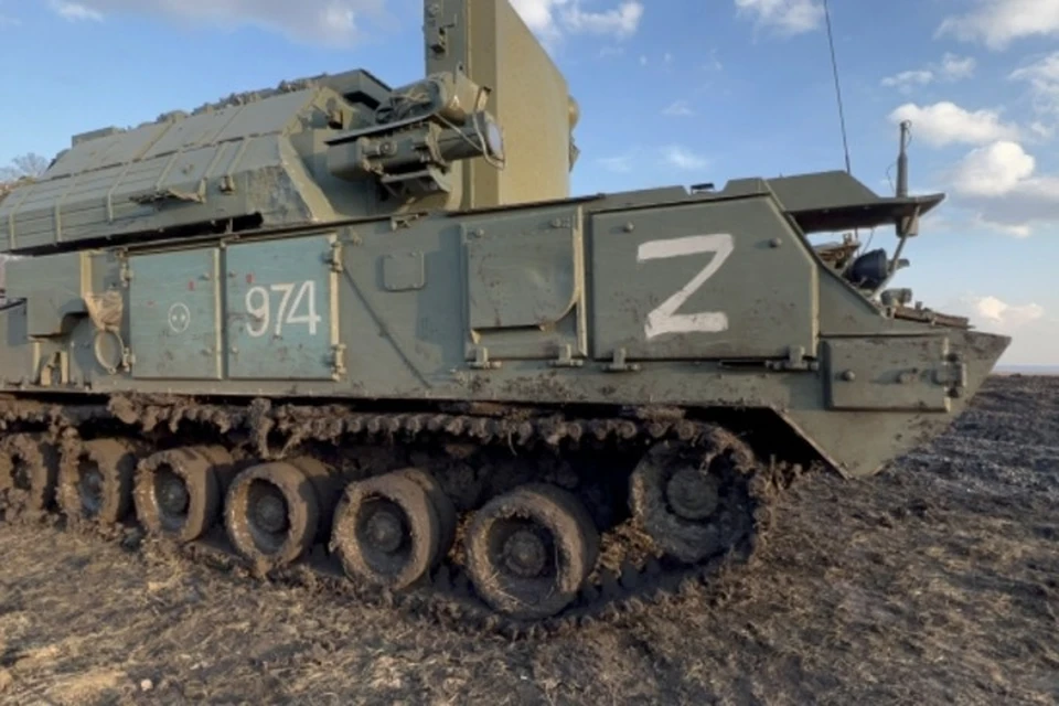 Уничтожено до 75-ти украинских военнослужащих, 2 боевые бронированные машины, 3 пикапа, а также гаубица Д-30