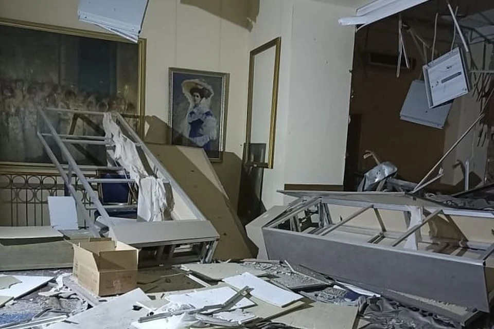 В Таганрогском художественном музее пострадали 22 произведения. Фото: Тамара Пугач.