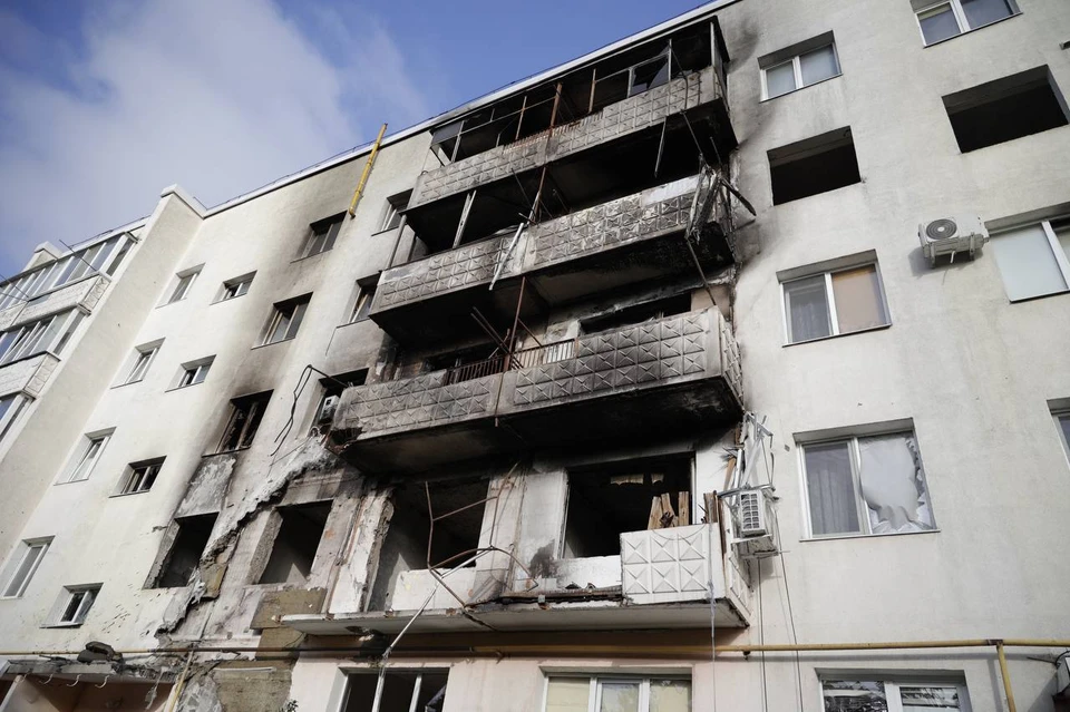 В Шебекинском округе приступили к внутренней отделке пострадавших от обстрелов домов.