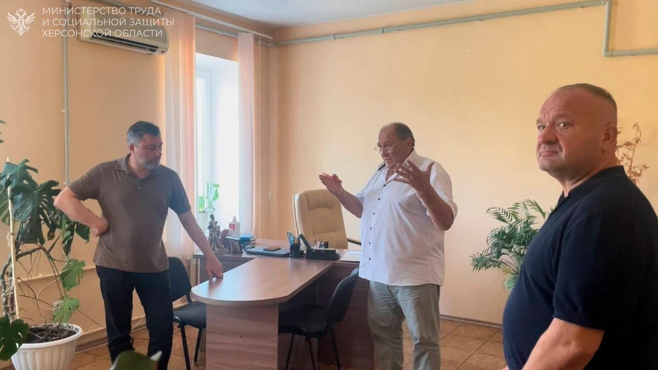 Восстановленный дом престарелых посетила делегация Минтруда ФОТО: Минтруда Херсонской области