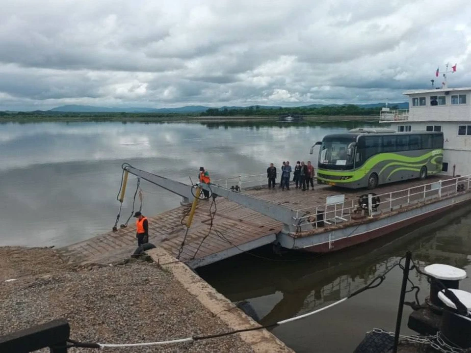 Пункт пропуска «Покровка» затопило в Хабаровске Фото: минтранс Хабаровского края