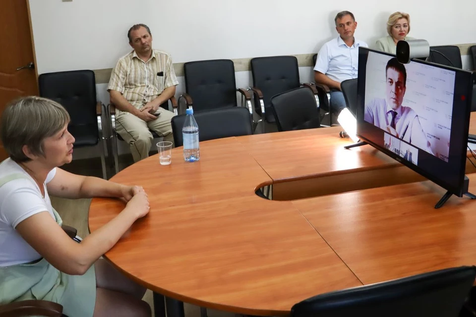 Онлайн-прием главы региона Фото: Александр Черных