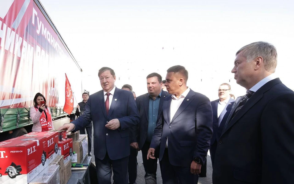 Из Ульяновской области в зону СВО отправили 20 тонн гуманитарной помощи | ФОТО: телеграм-канал Алексея Русских