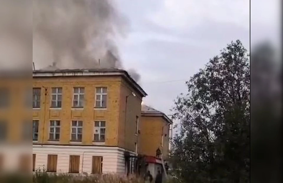 Пожар произошел вчера, 30 августа, примерно в 4:11. Фото: МЧС по РК