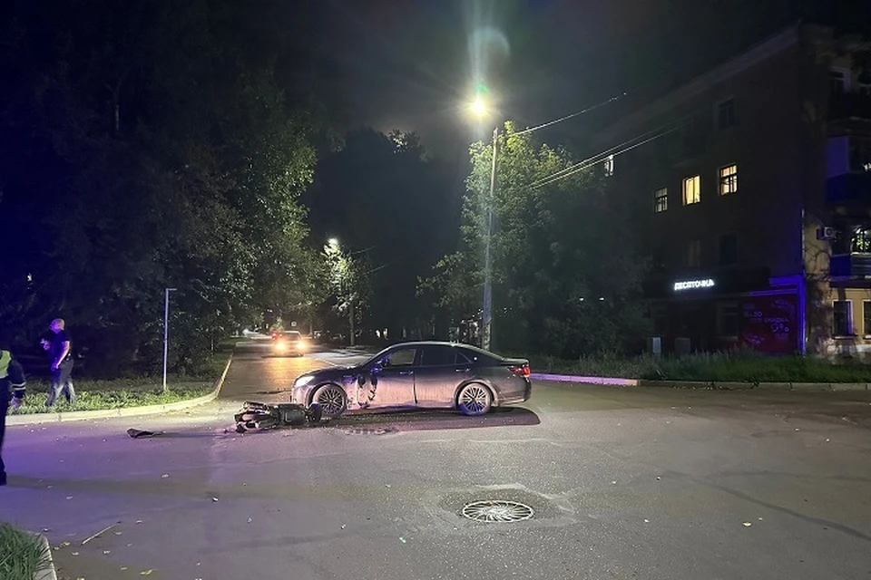 Подросток выехал на встречку. Фото: Госавтоинспекция Комсомольска-на-Амуре