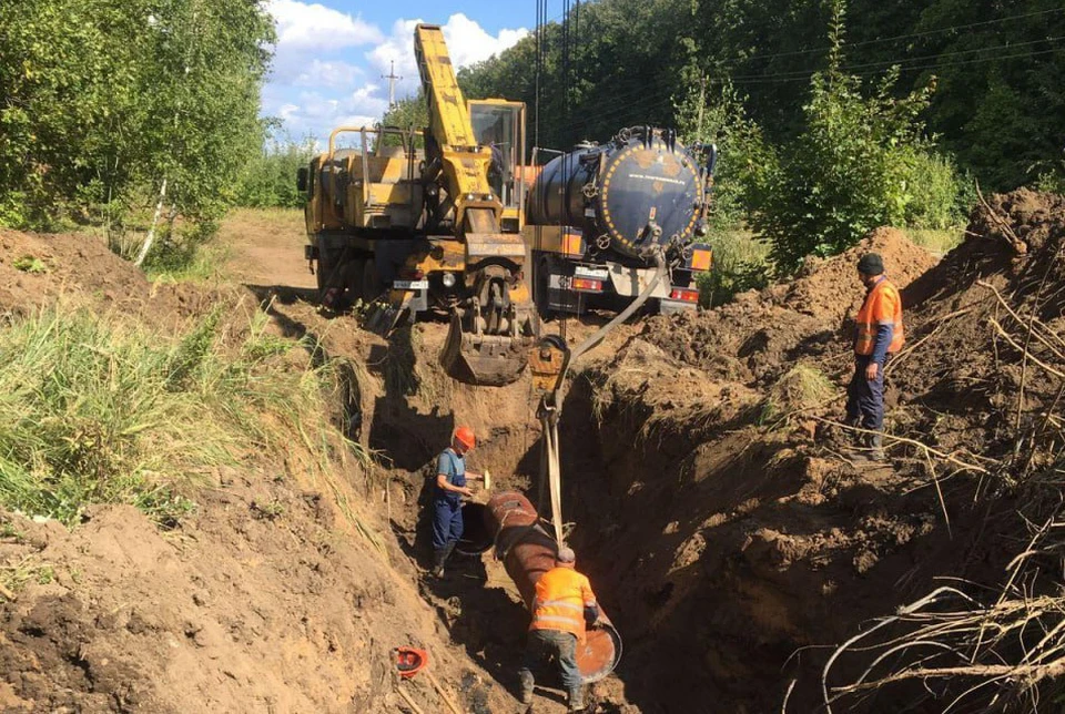 В Ульяновске в Новом городе обновляют стратегически важный водовод | ФОТО: администрация Ульяновской области