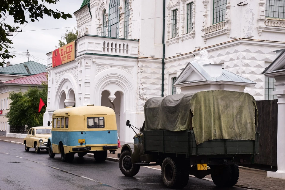 "Вся улица в картине - это будет практически Кострома" Фото: Андрей Куракин