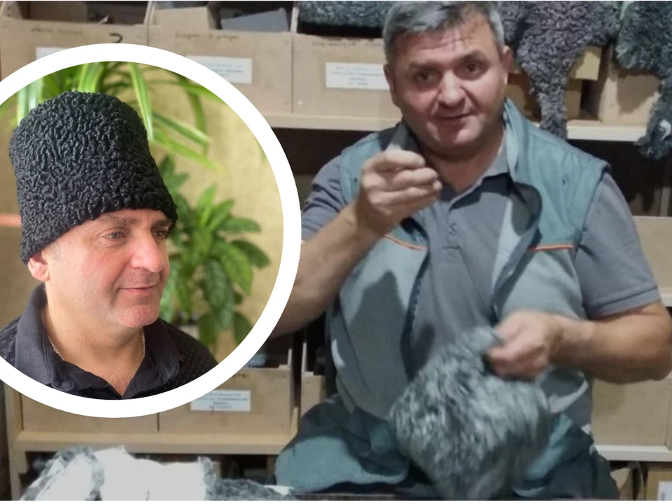 Виталий Казмалы шьет национальные шапки для молдаван и гагаузов, живущих в России. Коллаж: kp.md