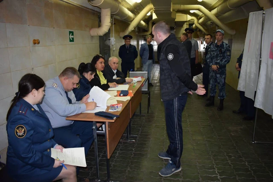 75 арестантов СИЗО-1 в Рязани проголосовали на выборах.