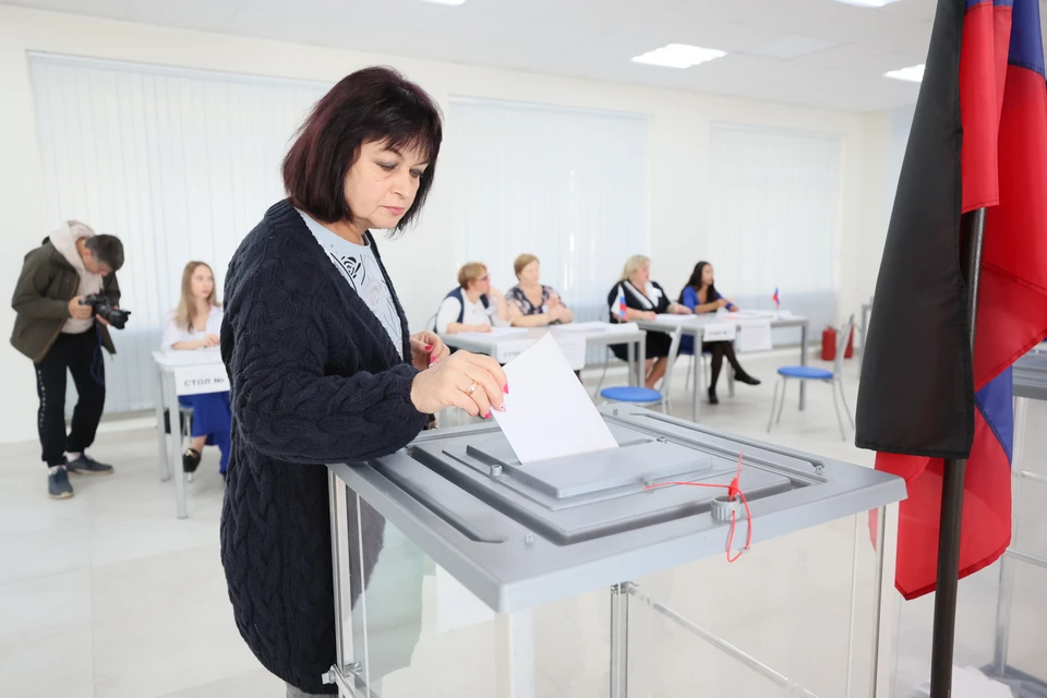 В ДНР - заключительный день голосования на местных выборах