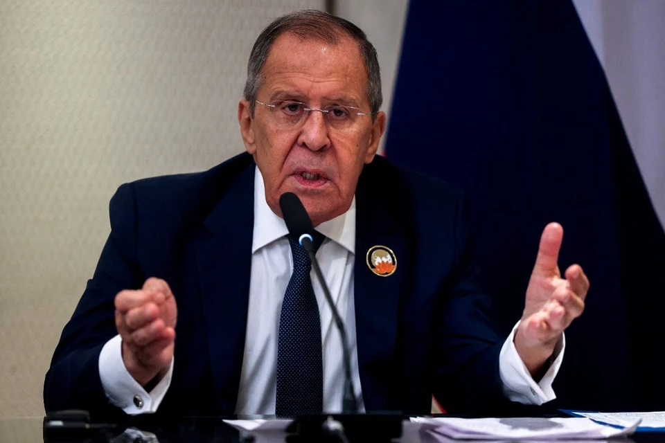 Сергей Лавров на пресс-конференции после саммит G20 в Нью-Дели
