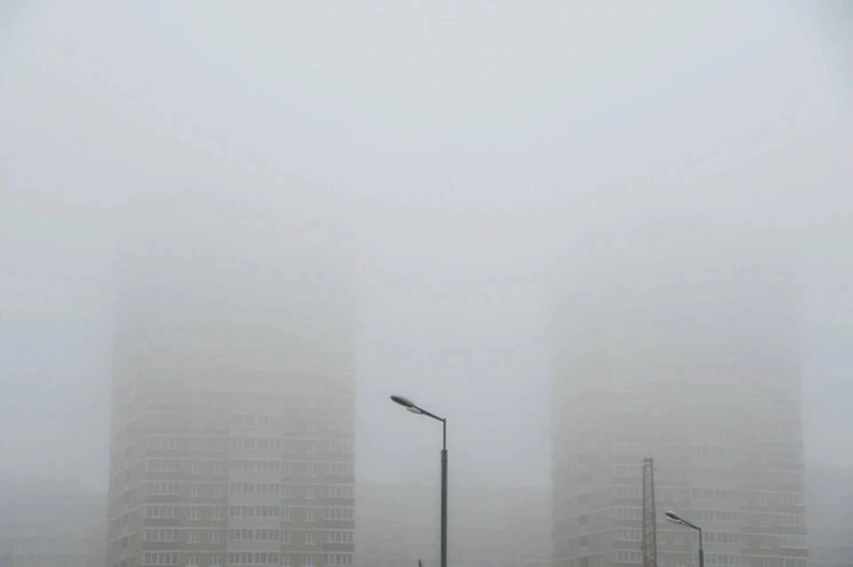 «Желтый» уровень опасности объявили в Подмосковье из-за тумана с ухудшением видимости до 200-700 метров