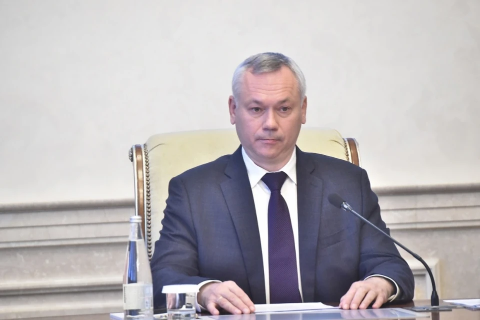 Андрей Травников высказался о результатах выборов губернатора региона. Фото: правительство НСО