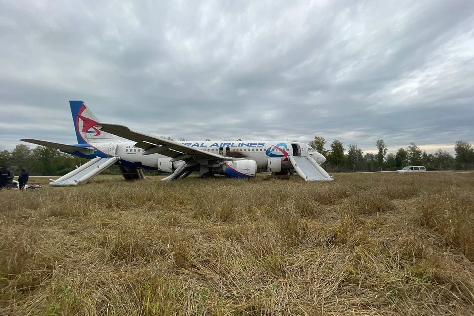 На борту самолета, аварийно севшего в Новосибирской области, находилась беременная девушка.