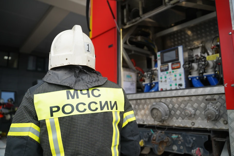В Ульяновске на улице Ефремова сгорел автомобиль «Мини Купер»