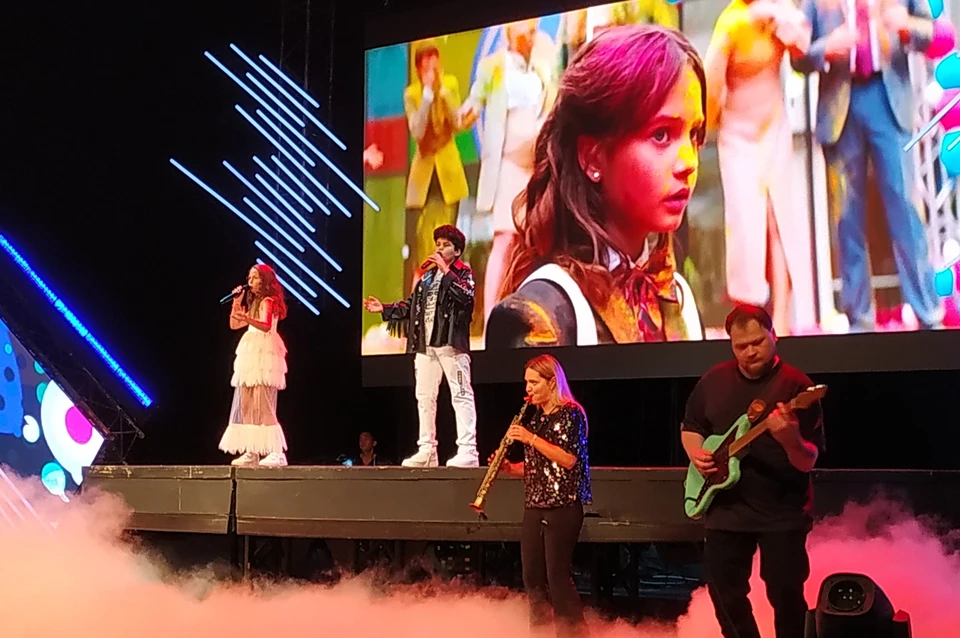 В гала-концерте принимали участие юные таланты Прикамья.
