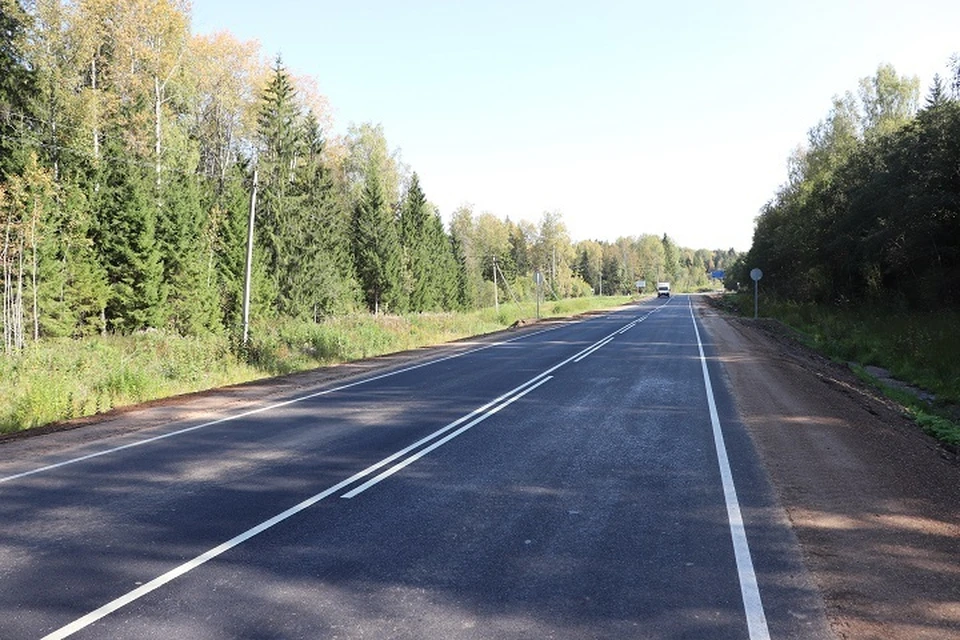 По национальному проекту БКД приведен в порядок участок дороги Шолошово-Скалино.