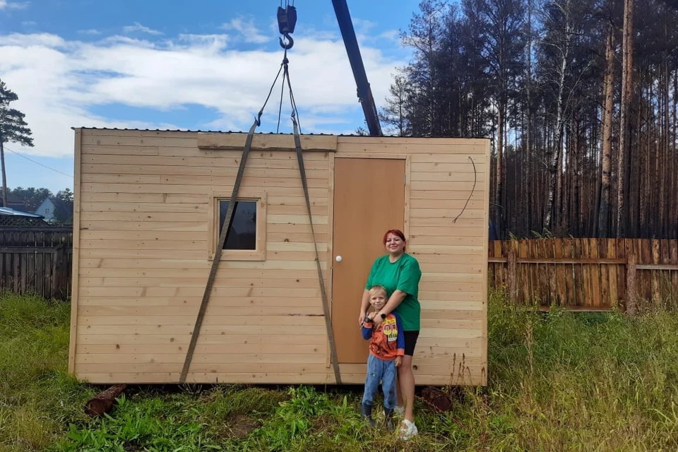 В Иркутской области семье участника СВО помогли восстановить дачный участок