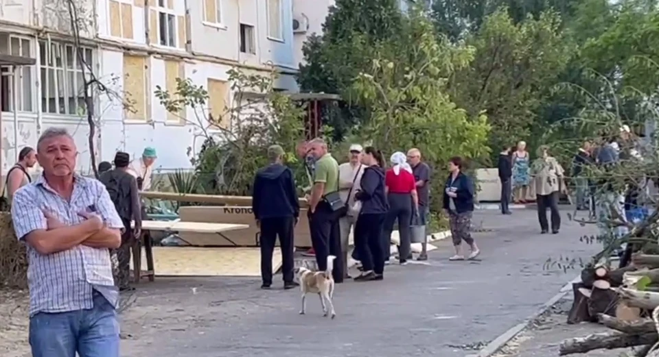 Пострадавшим оказывают всяческую помощь ФОТО: Администрация Новой Каховки
