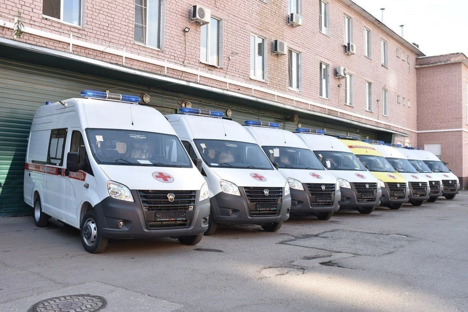 В Рязанскую область поступили восемь машин скорой медицинской помощи.